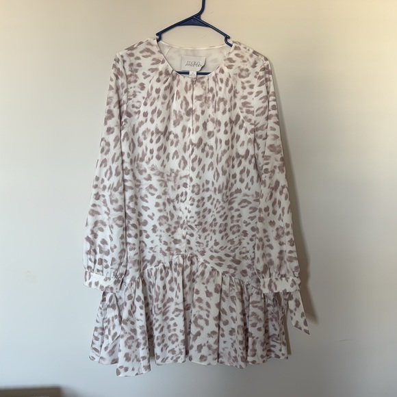 Anthropologie Mare Mare Felix Cheetah Tunic Dress S - Picture 3 of 6